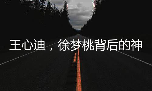 王心迪，徐夢桃背后的神秘榜一大哥揭秘