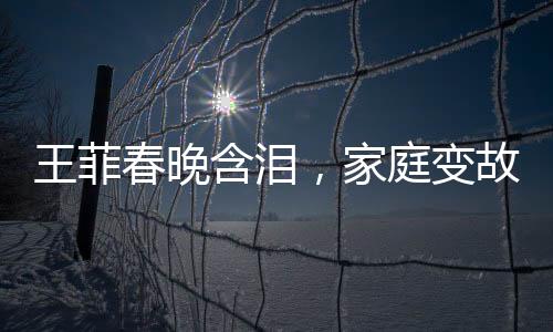 王菲春晚含淚，家庭變故引發(fā)關(guān)注，父母與哥哥均已離世