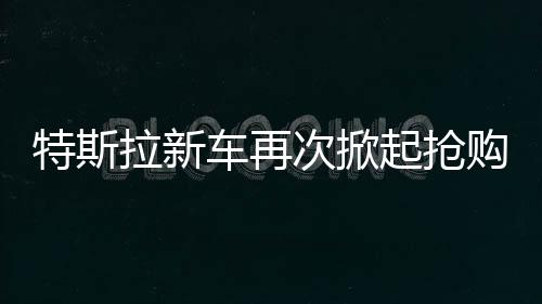 特斯拉新車(chē)再次掀起搶購(gòu)熱潮，市場(chǎng)火爆，供不應(yīng)求