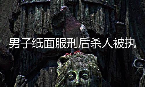 男子紙面服刑后殺人被執(zhí)行死刑，案件深度解析