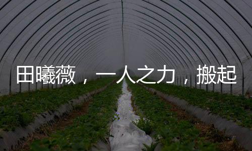 田曦薇，一人之力，搬起整張桌子
