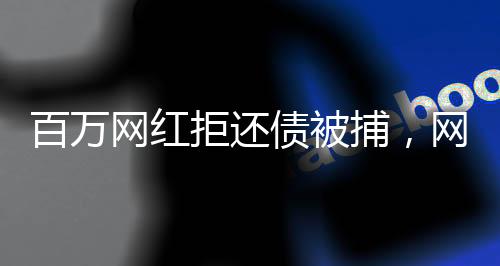 百萬網(wǎng)紅拒還債被捕，網(wǎng)絡(luò)紅人的社會(huì)責(zé)任與道德底線