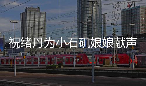 祝緒丹為小石磯娘娘獻聲，配音之旅掀起新篇章
