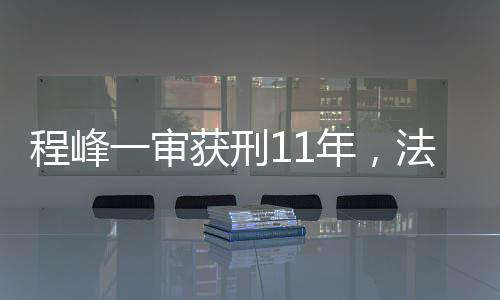 程峰一審獲刑11年，法律公正與社會正義的彰顯