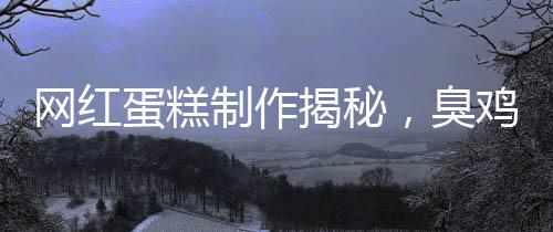 網(wǎng)紅蛋糕制作揭秘，臭雞蛋成獨特原料？