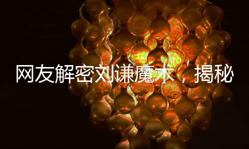 網(wǎng)友解密劉謙魔術(shù)，揭秘魔術(shù)背后的秘密