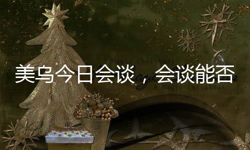 美烏今日會(huì)談，會(huì)談能否取得進(jìn)展？深度分析與解讀