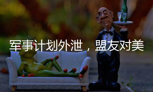 軍事計劃外泄，盟友對美國的信任面臨挑戰(zhàn)