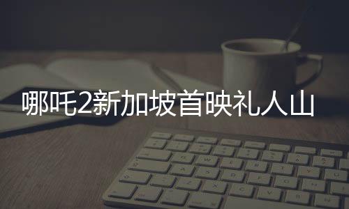 哪吒2新加坡首映禮人山人海，全球粉絲熱情高漲