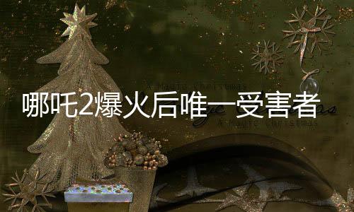 哪吒2爆火后唯一受害者出現(xiàn)，一部電影的榮耀背后的隱秘角落