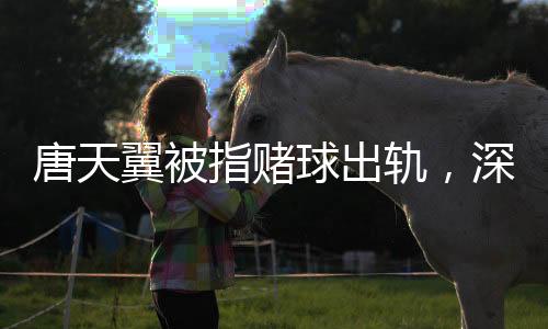 唐天翼被指賭球出軌，深度解讀事件內(nèi)幕