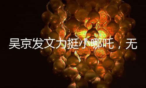 吳京發(fā)文力挺小哪吒，無限潛力，勇往直前