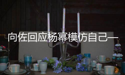 向佐回應(yīng)楊冪模仿自己——一起探究娛樂(lè)圈的新熱點(diǎn)話題