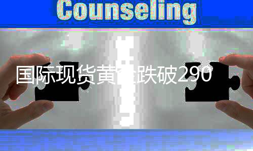 國際現(xiàn)貨黃金跌破2900美元，市場走勢分析與展望