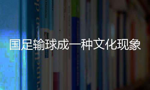 國足輸球成一種文化現(xiàn)象，深度解讀與反思