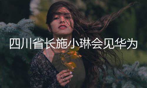 四川省長(zhǎng)施小琳會(huì)見(jiàn)華為副主席孟晚舟，共商科技創(chuàng)新與發(fā)展合作新篇章