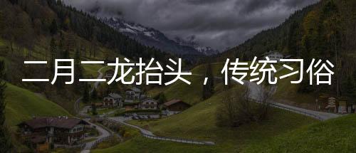 二月二龍?zhí)ь^，傳統(tǒng)習俗中的文化魅力與時代價值