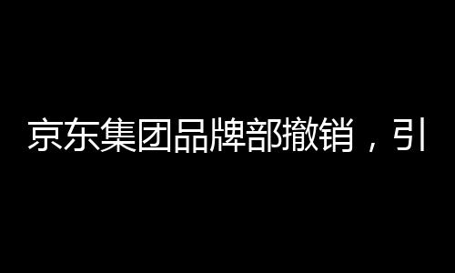 京東集團(tuán)品牌部撤銷(xiāo)，引起業(yè)界關(guān)注