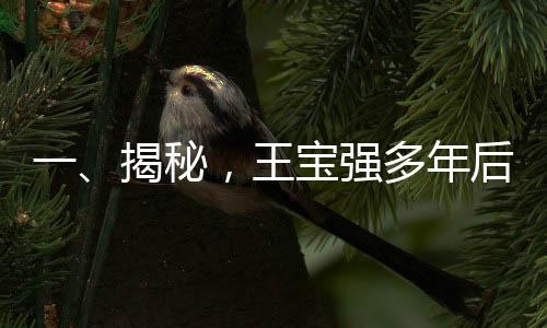 一、揭秘，王寶強多年后再拍劇壓力巨大，真情流露背后藏有多少故事？
