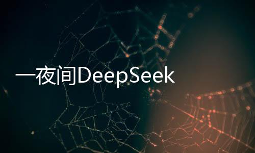一夜間DeepSeek在美國刷屏，引領(lǐng)科技新潮流