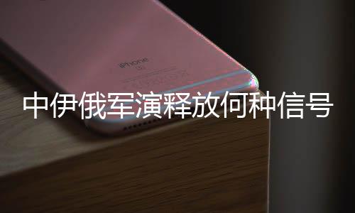 中伊俄軍演釋放何種信號，一場多層面戰(zhàn)略合作的深度解讀