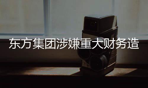 東方集團涉嫌重大財務造假風險懸頂，退市警鐘長鳴