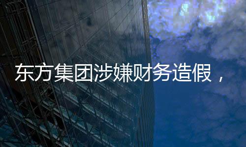 東方集團(tuán)涉嫌財(cái)務(wù)造假，引發(fā)市場震動