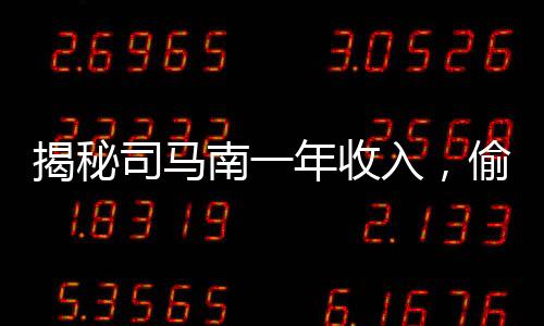 揭秘司馬南一年收入，偷稅背后的真相究竟如何？