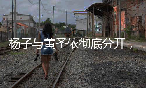 楊子與黃圣依徹底分開，婚姻傳聞背后的真相剖析