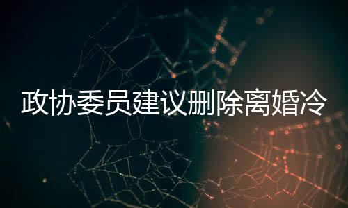 政協(xié)委員建議刪除離婚冷靜期條款，多元觀點(diǎn)下的探討