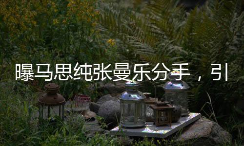 曝馬思純張曼樂(lè)分手，引發(fā)娛樂(lè)圈熱議