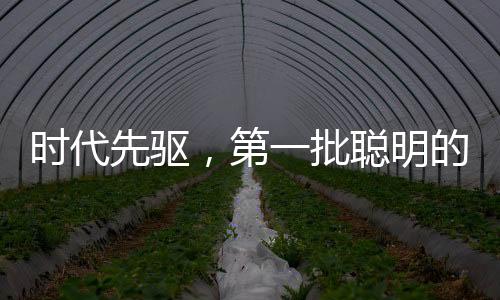 時(shí)代先驅(qū)，第一批聰明的人已經(jīng)堵路上了