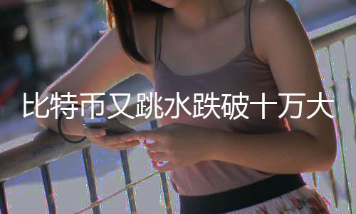 比特幣又跳水跌破十萬大關(guān)，市場(chǎng)震蕩還是警示信號(hào)？