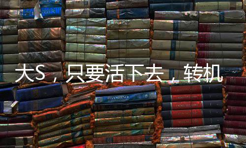 大S，只要活下去，轉(zhuǎn)機(jī)一定存在