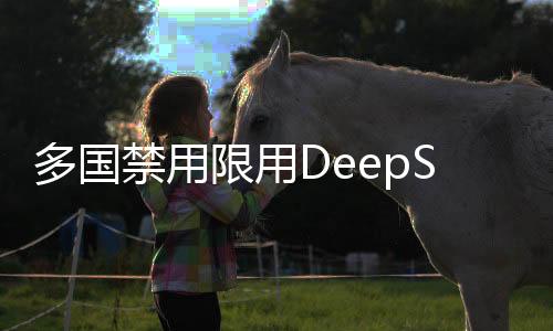 多國禁用限用DeepSeek，外交部回應(yīng)