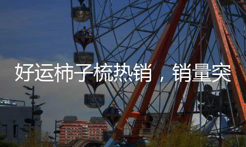 好運(yùn)柿子梳熱銷，銷量突破五萬把——一種生活小物背后的故事