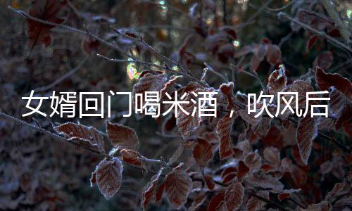 女婿回門(mén)喝米酒，吹風(fēng)后被抬進(jìn)屋