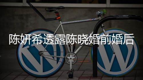 陳妍希透露陳曉婚前婚后巨大差異，愛情與責任的雙面人生