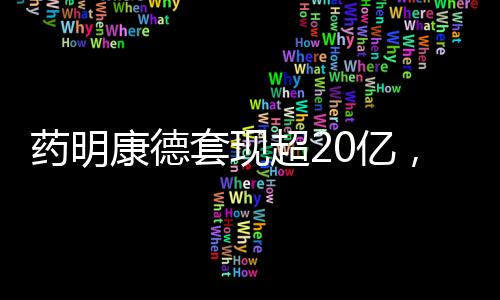 藥明康德套現(xiàn)超20億，深度解析事件背后的多重因素