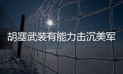 胡塞武裝有能力擊沉美軍航母嗎？深度分析與解讀