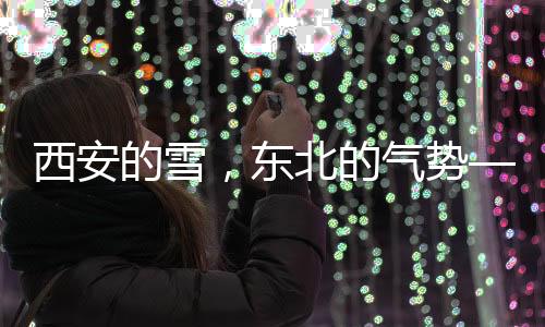 西安的雪，東北的氣勢——一場獨特的冬日盛景