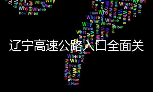 遼寧高速公路入口全面關(guān)閉，應(yīng)對(duì)極端天氣保障交通安全