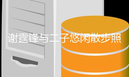 謝霆鋒與二子悠閑散步照曝光，家庭溫馨時(shí)刻感動(dòng)網(wǎng)友
