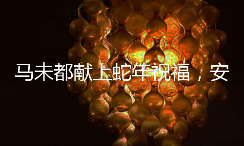 馬未都獻上蛇年祝福，安康如意吉祥