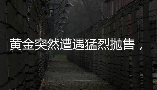 黃金突然遭遇猛烈拋售，市場(chǎng)震蕩與投資者心態(tài)的轉(zhuǎn)變