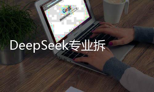 DeepSeek專(zhuān)業(yè)拆解，深入探究領(lǐng)域之最